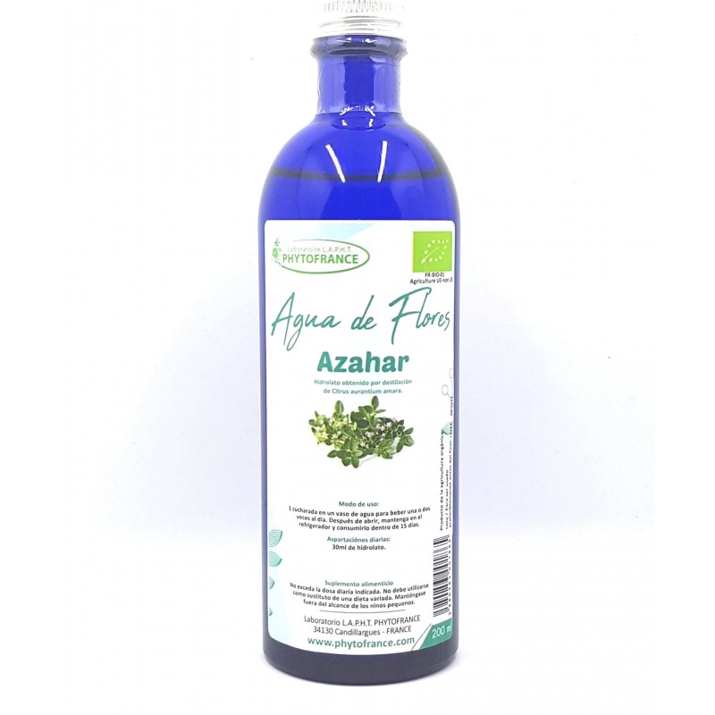 Hydrolate Azahar Bio 200 ml.