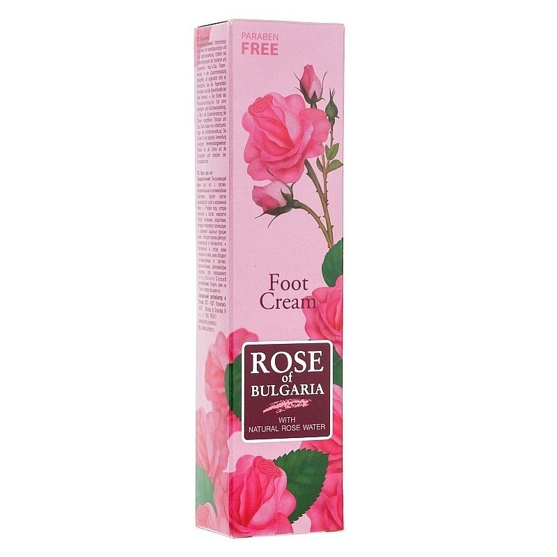 Crema Deodorante piedi rosa Bulgaria 75 ml.