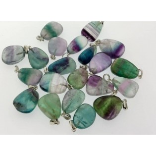 Colgante Piedras Engarce Plata