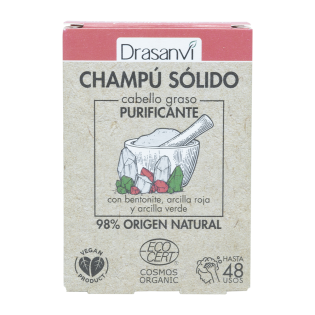 Shampoo solido capelli grassi 80 gr.