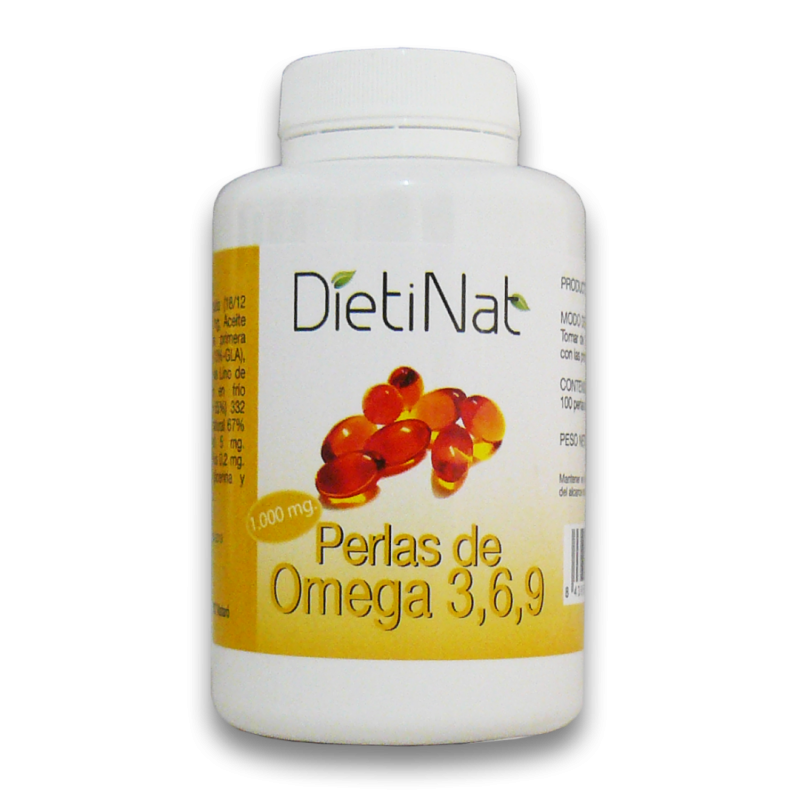 Perlas  Omega 3,6,9 - 1000 mg.
