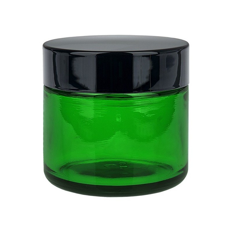 Tarro Cristal Verde 50 ml.