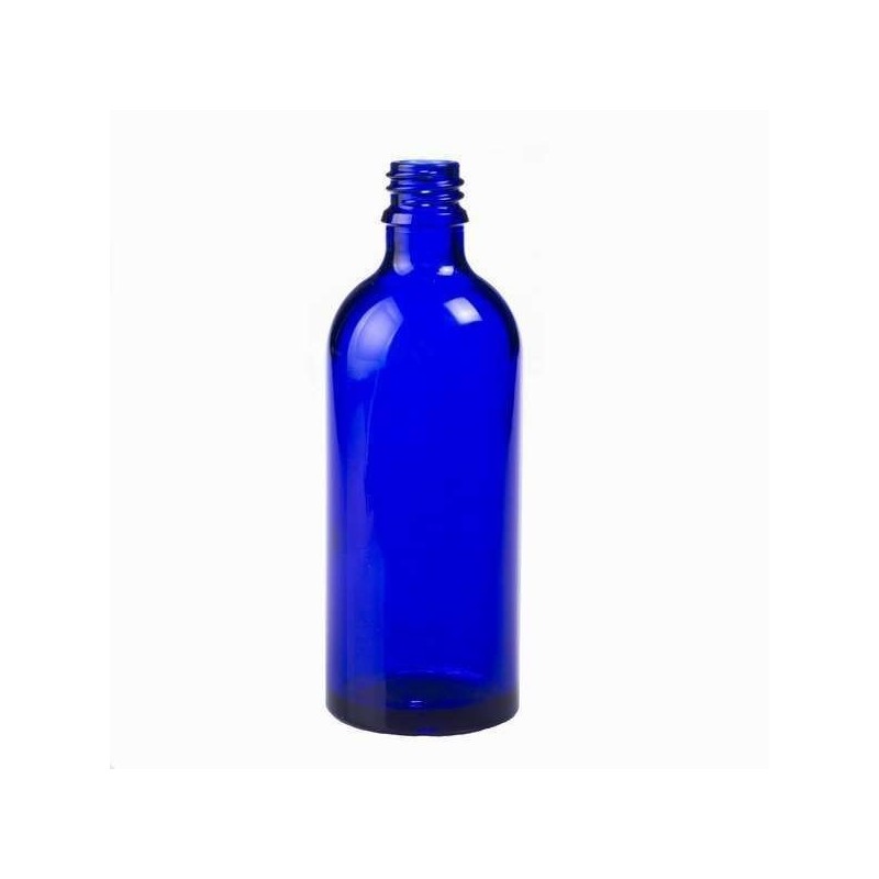 Frasco DIN18 Azul - 100 ml. - Blister 70 unidades