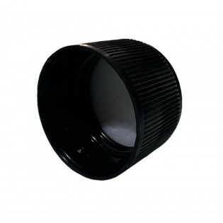 Plugue preto DIN28 sem vedação