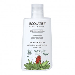 Agua Micelar Hidratante Aloe Vera 250 ml.