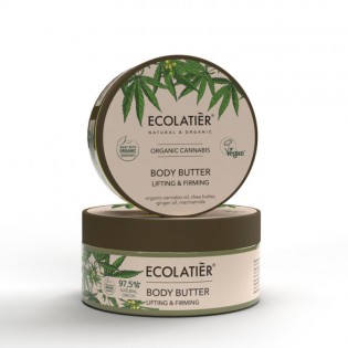 Manteca Reafirmante Cannabis Eco 200 ml.