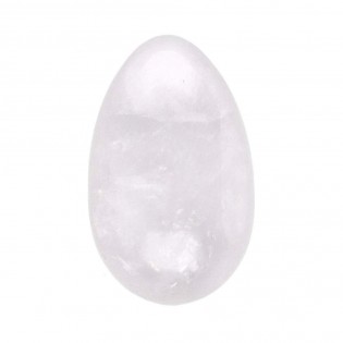 Ovos de quartzo branco