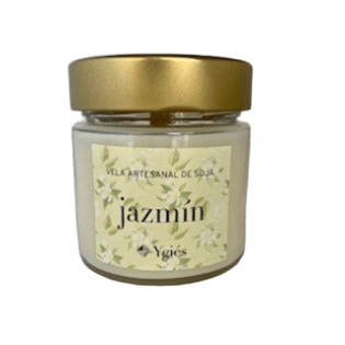 Vela Artesanal de Soja - Jazmin