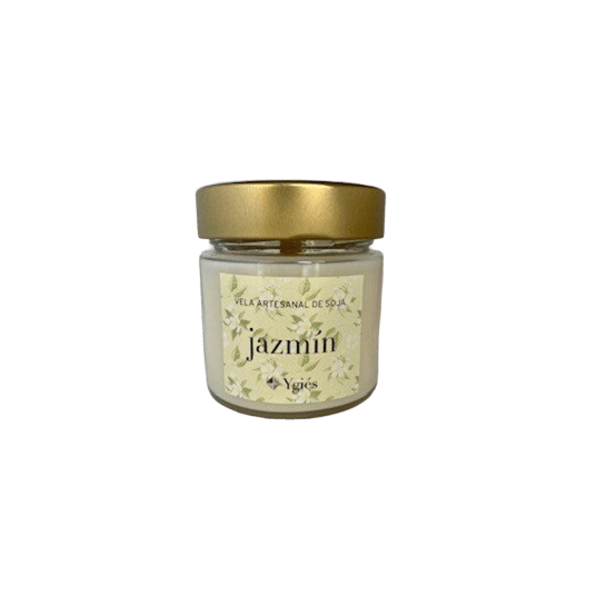 Vela Artesanal de Soja - Jazmin