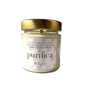 Vela Artesanal de Soja - Purifica