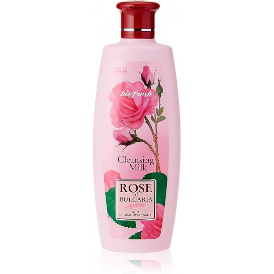 Leche Limpiadora Rosa Bulgaria 330 ml.