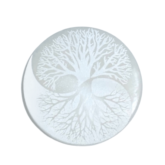 Médaille de Selenita Arbre de vie