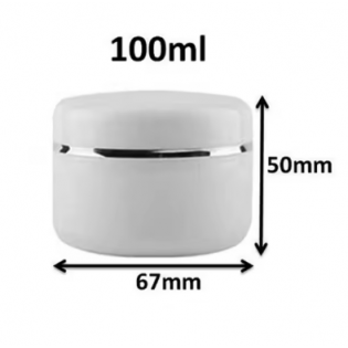 Tarro PET Blanco 100 ml.