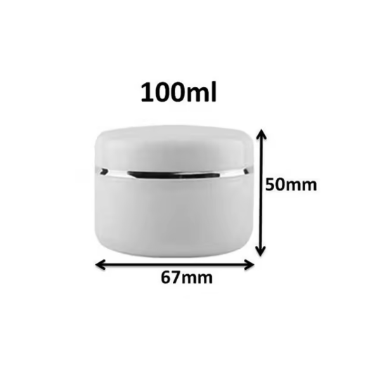 Tarro PET Blanco 100 ml.