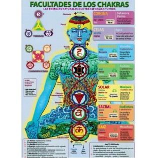 Lamina Facultades de los Chakras