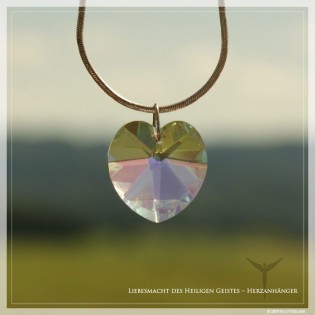 Heart pendant - "Power of love of the Holy Spirit"  - Litios