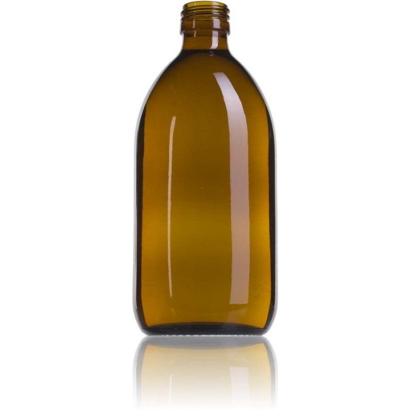 Bottle DIN28 - 500 ml. - Blister 35 units