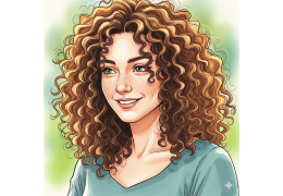 El poder del romero en tu melena rizada